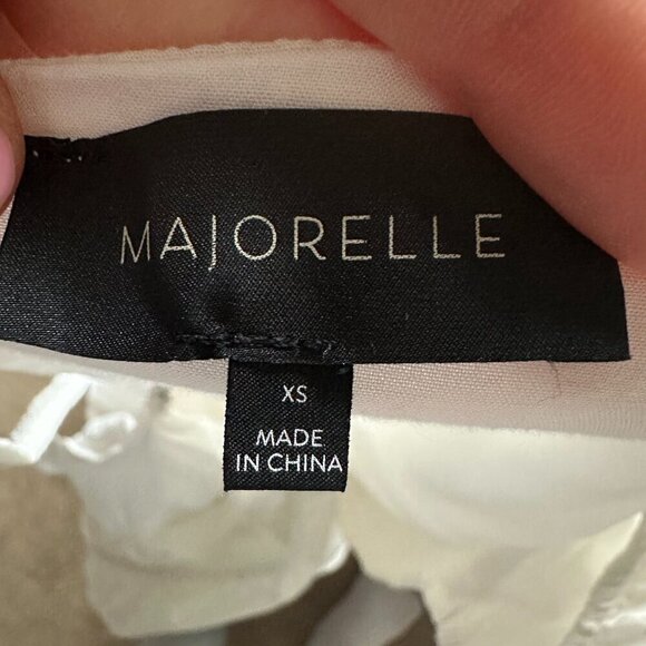 MAJORELLE Avalyn Mini Dress in White - Size XS - Picture 9 of 11